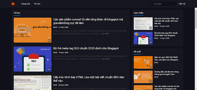 Template blogspot thư viện ảnh 2